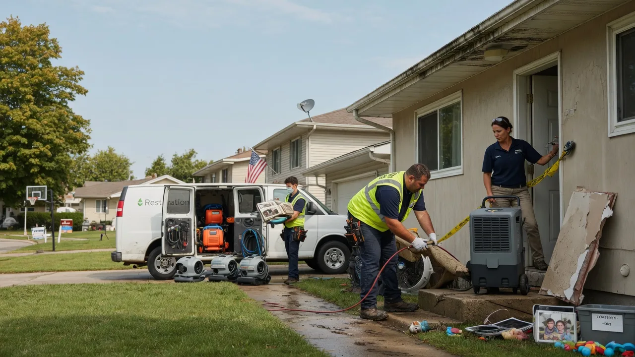 Water Damage Restoration in Alburnett, IA near me